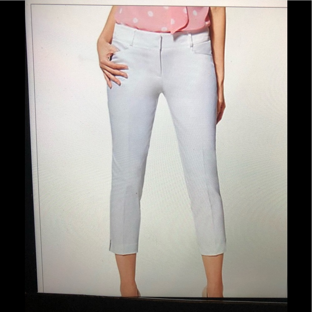 7th Avenue Pant - WhitebCrop